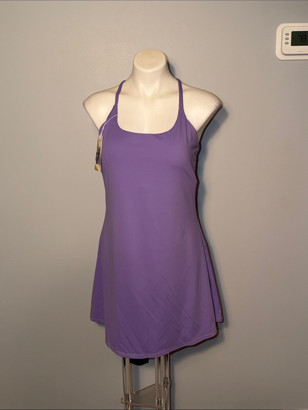 Halara Ladies NWT Softlyzero™ Plush Backless Active Dress-Easy Peezy Edition. XL